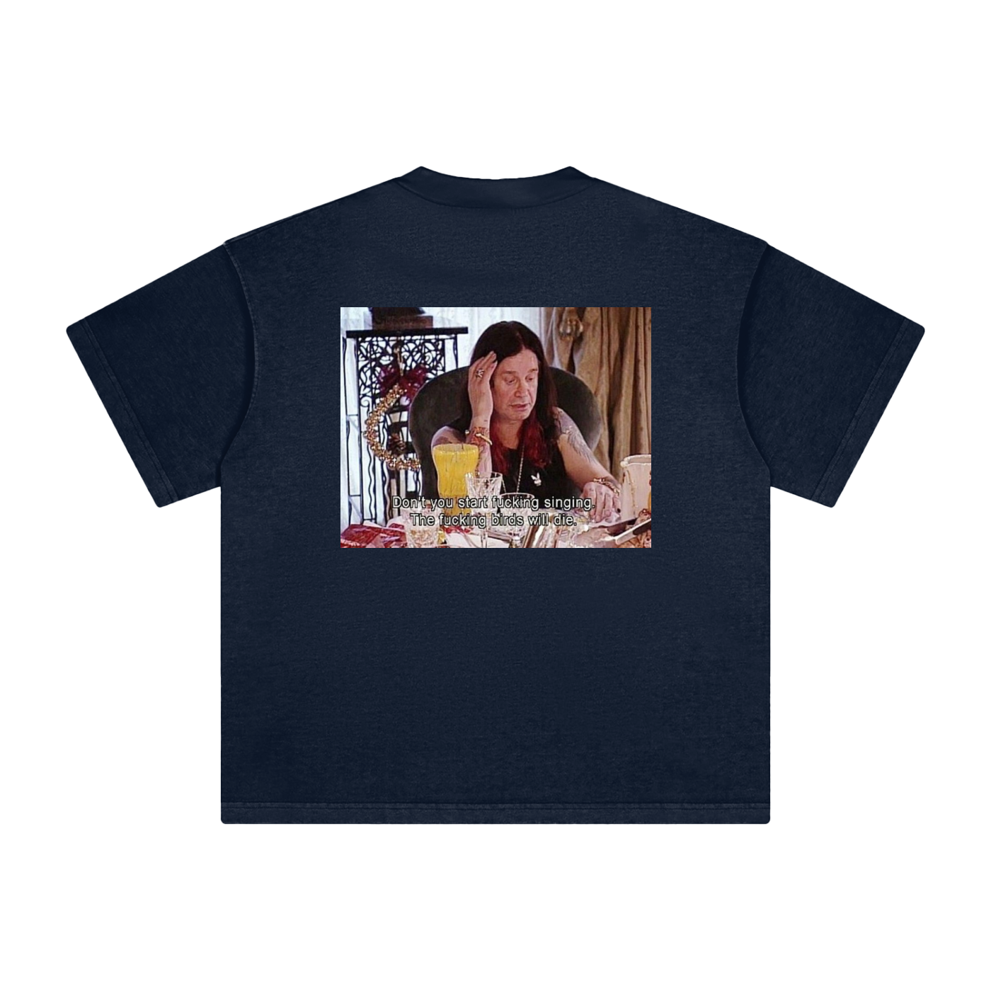 tshirt,oversized,ozzy,osbourne,theosbournes,graphic,funny,unisex
