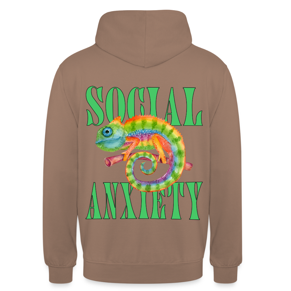 Social Anxiety - Unisex Hoodie - mocha