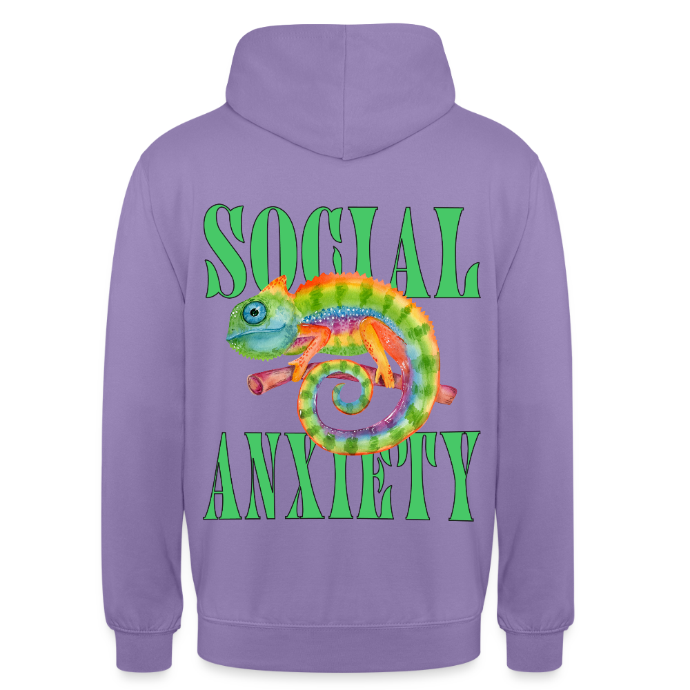 Social Anxiety - Unisex Hoodie - lavender