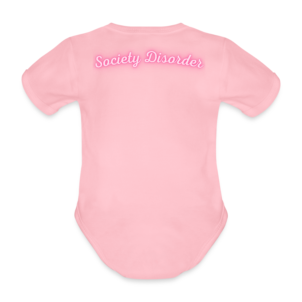Baby Bodysuit - I am a broken condom (pink) - light pink