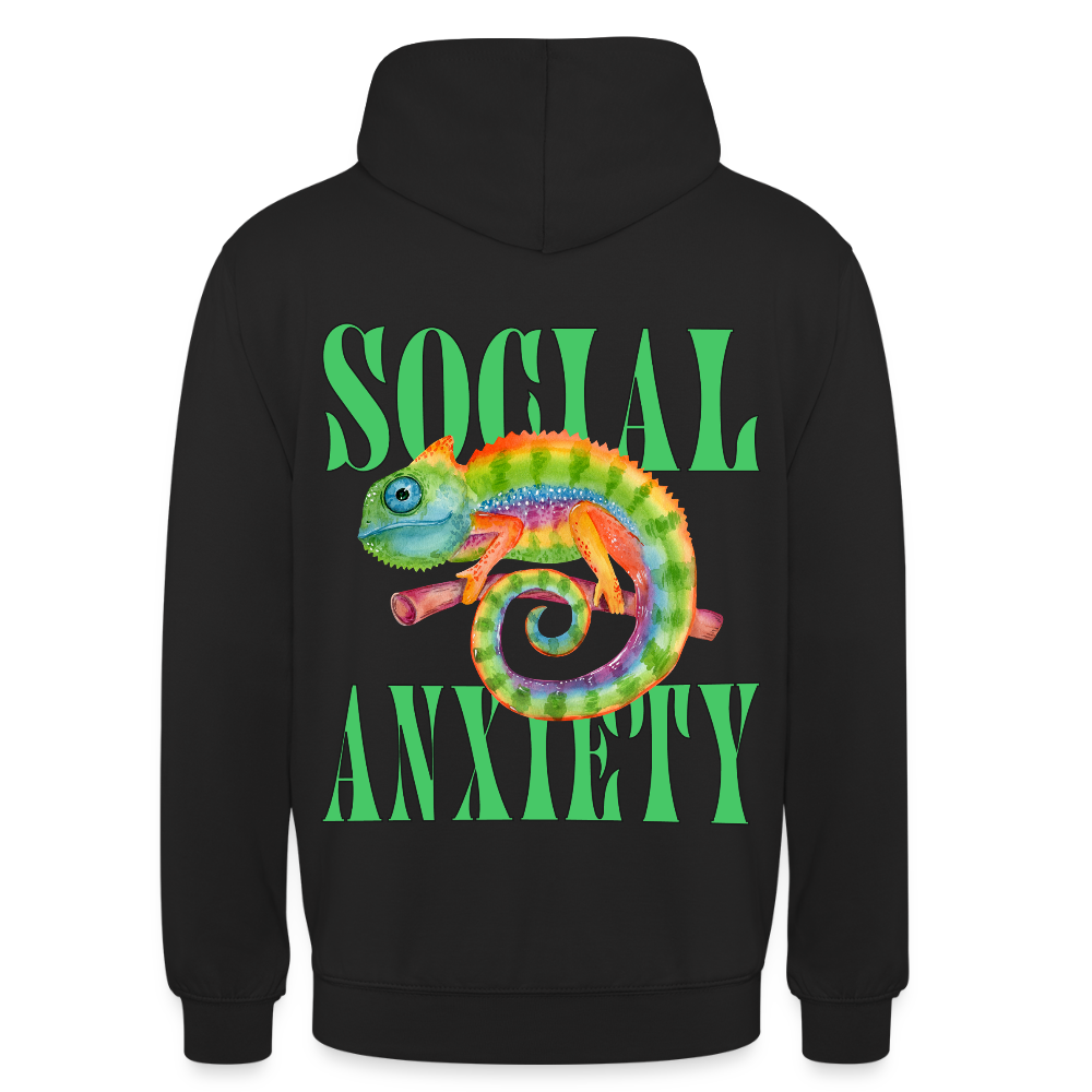 Social Anxiety - Unisex Hoodie - black