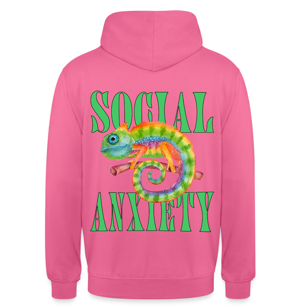Social Anxiety - Unisex Hoodie - pink
