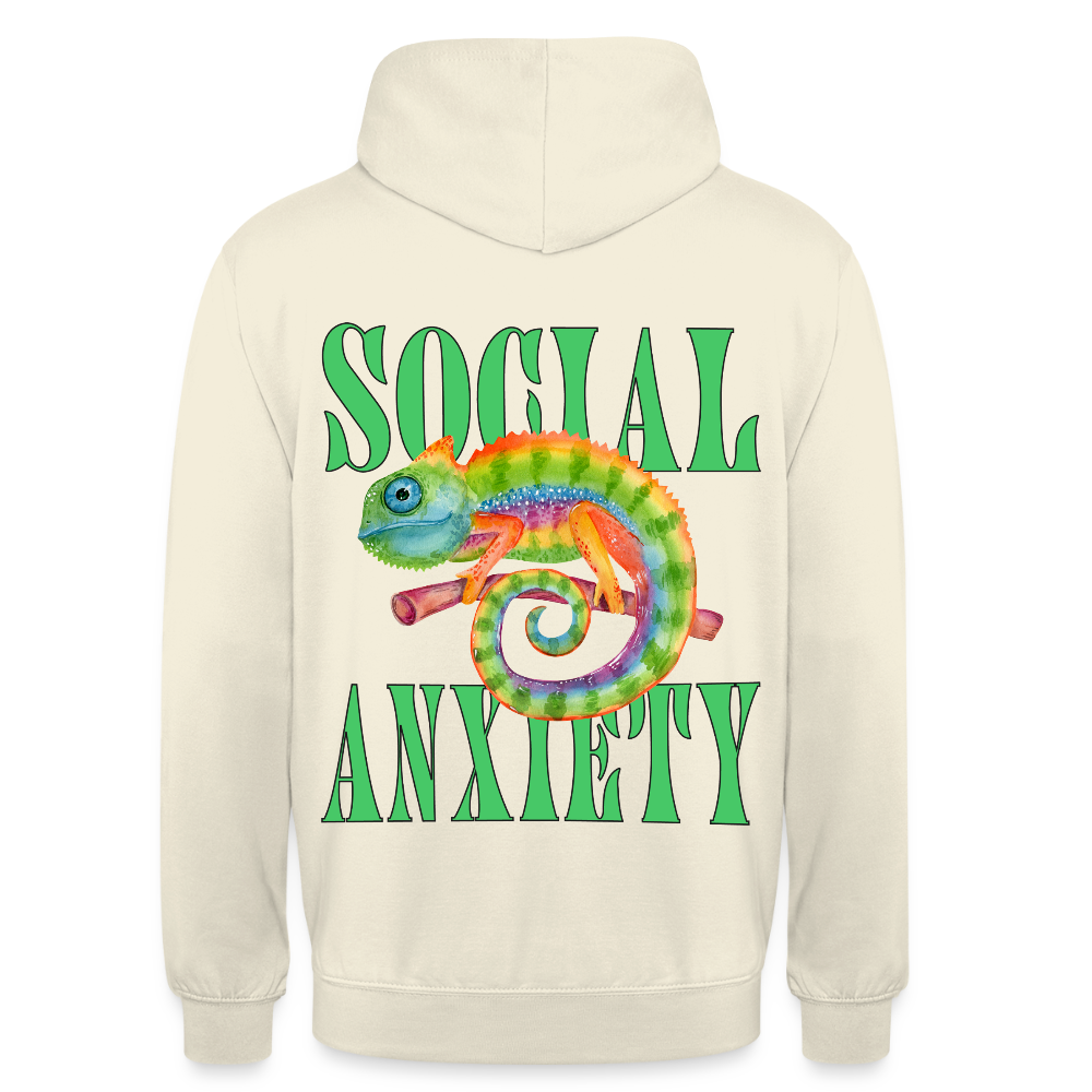 Social Anxiety - Unisex Hoodie - vanilla