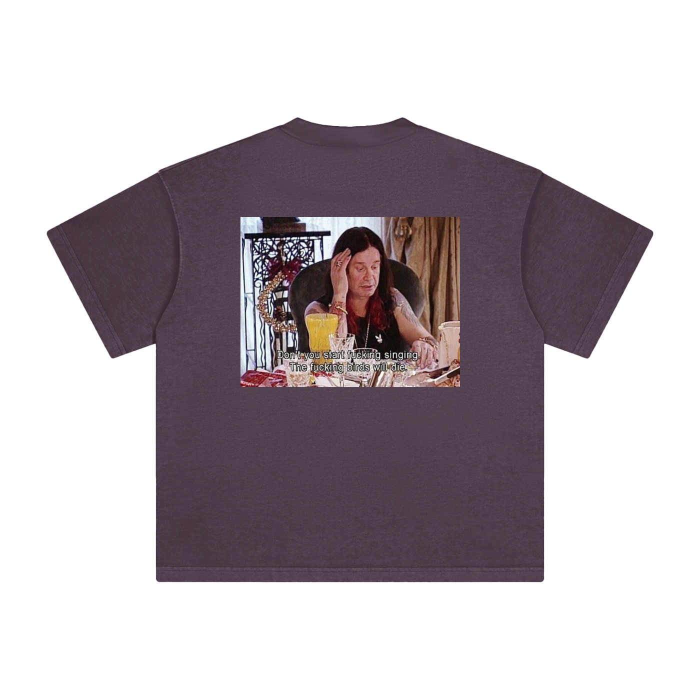tshirt,oversized,ozzy,osbourne,theosbournes,graphic,funny,unisex