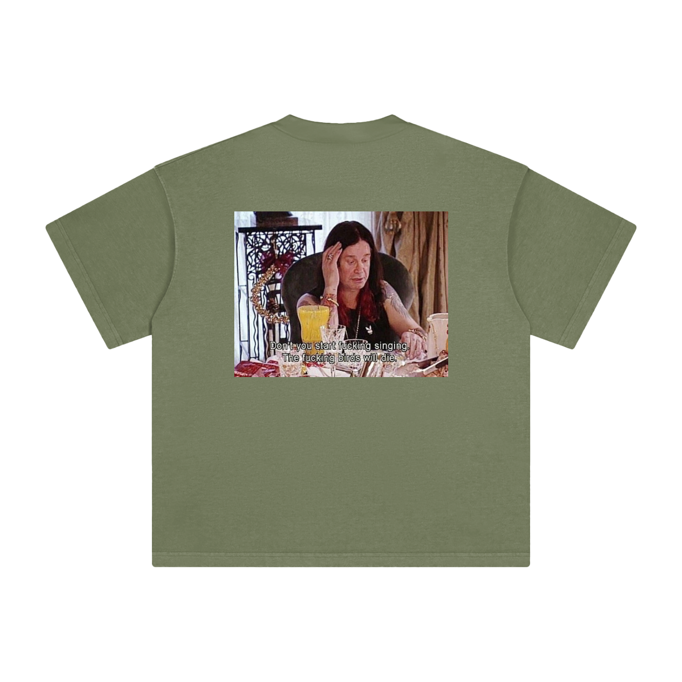 tshirt,oversized,ozzy,osbourne,theosbournes,graphic,funny,unisex