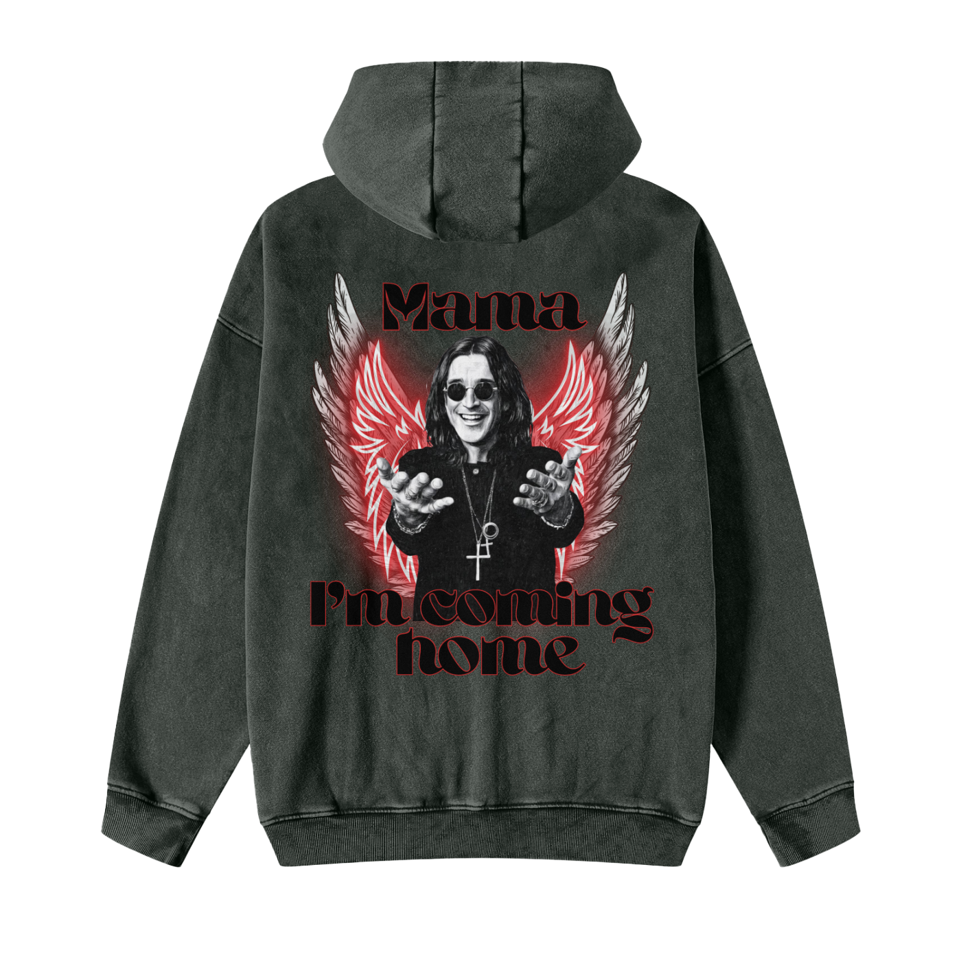 hoodie,zipped,unisex,legend,ozzy,osbourne,ozzyosbourne,graphic