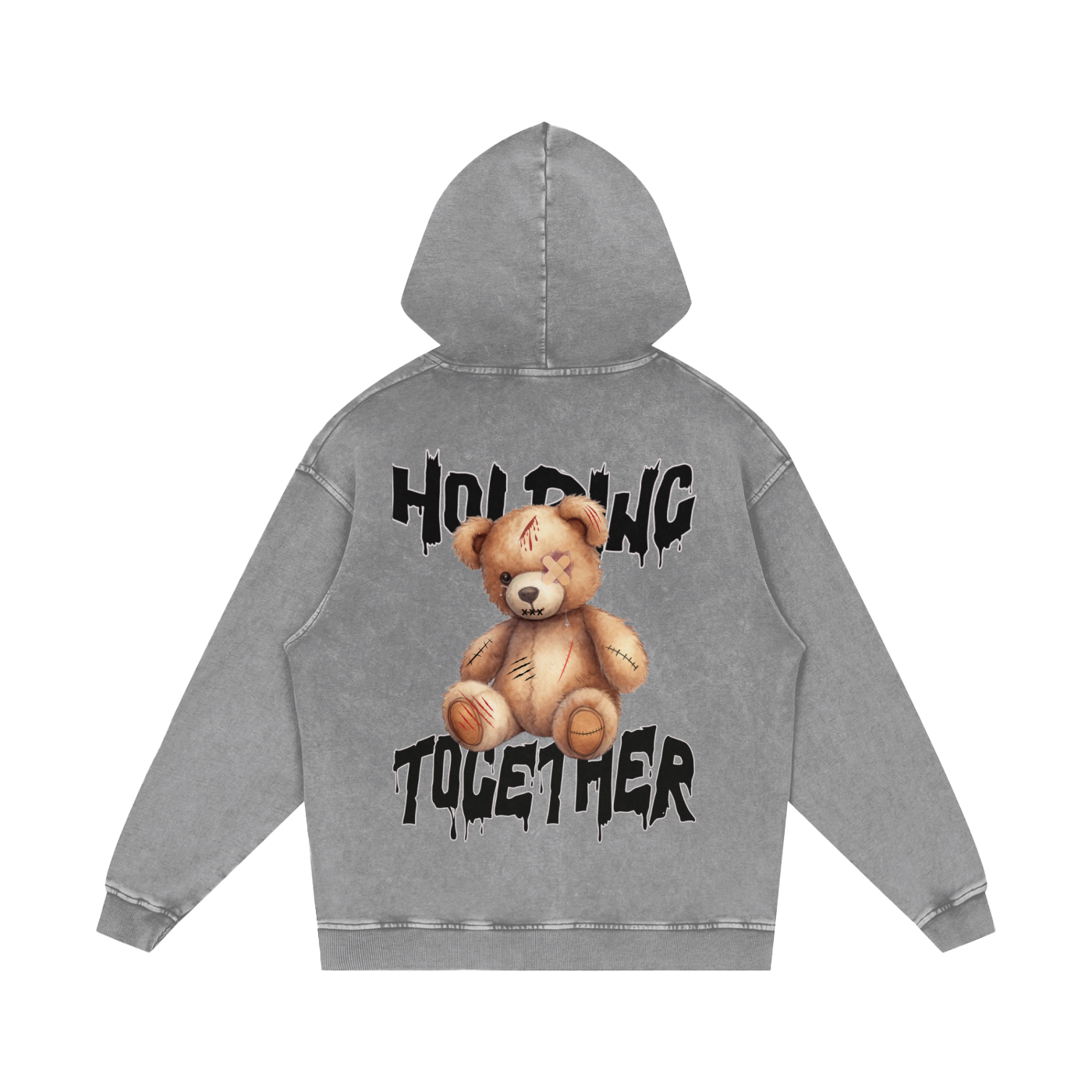 hoodie,acidwash,vintage,oversized,humor,mentalhealth