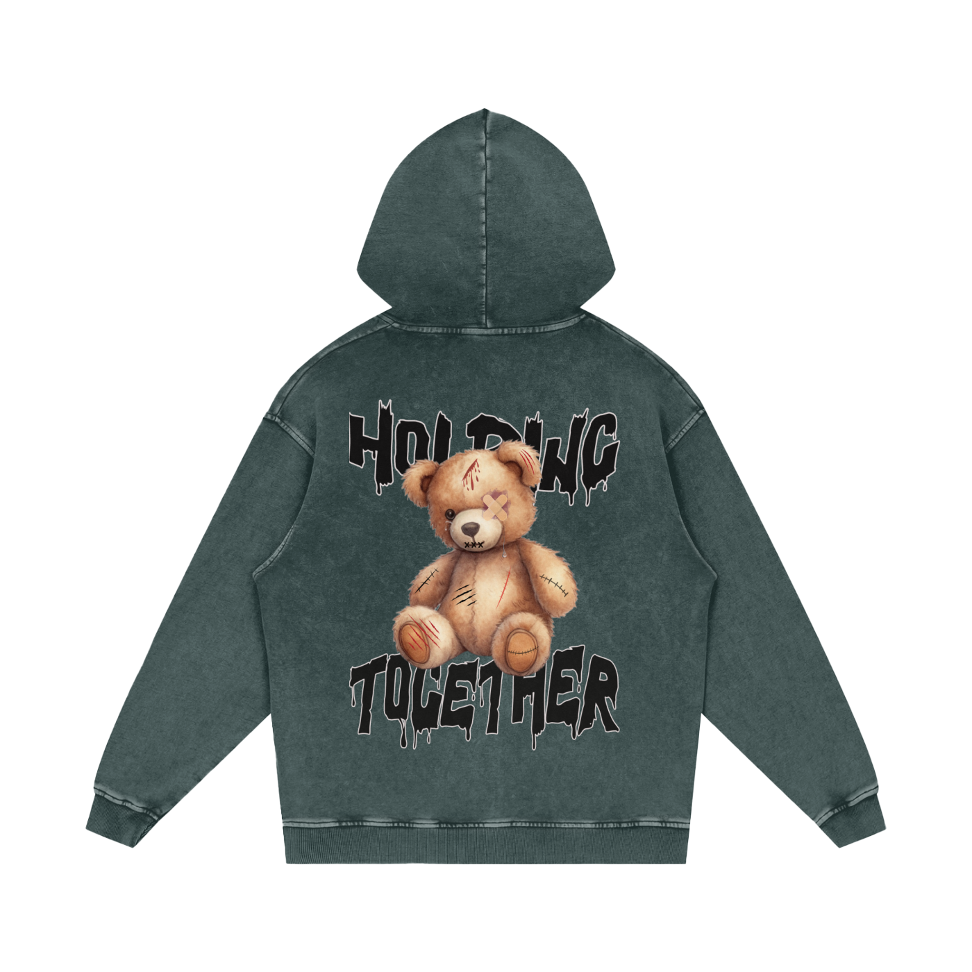hoodie,acidwash,vintage,oversized,humor,mentalhealth