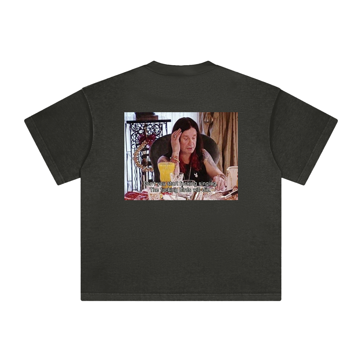 tshirt,oversized,ozzy,osbourne,theosbournes,graphic,funny,unisex
